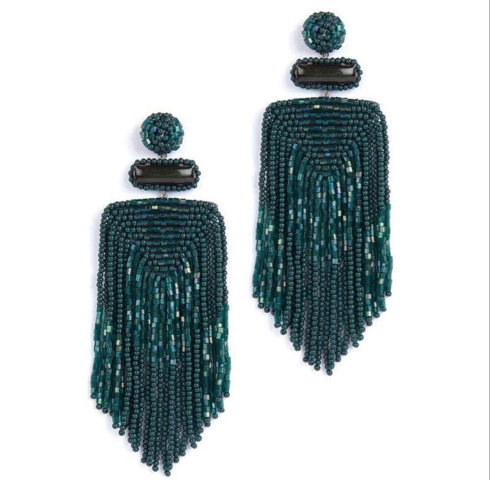 NWT Anthropologie Deepa Gurnani Jody Drop Earrings - Picture 2 of 5